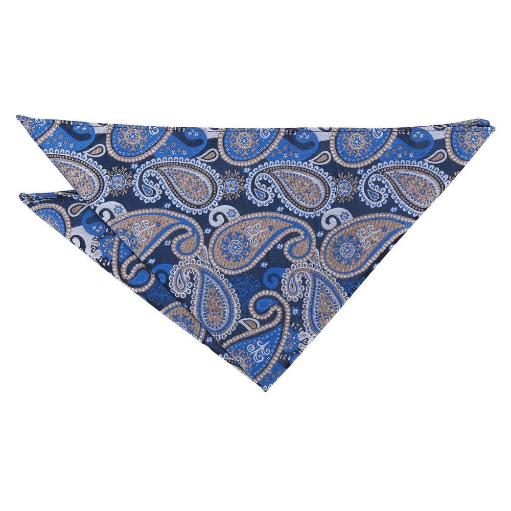 DQT Paisley Bohemian Pocket Square Adult