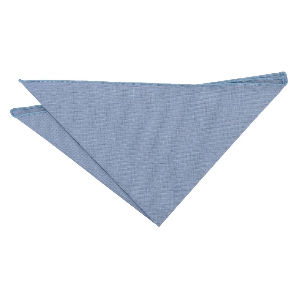 DQT Plain Cotton Pocket Square Adult