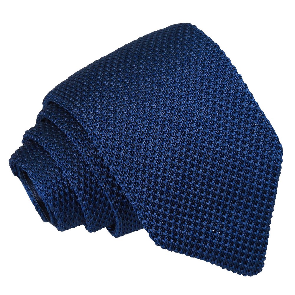 DQT Plain Knitted Slim Tie Adult