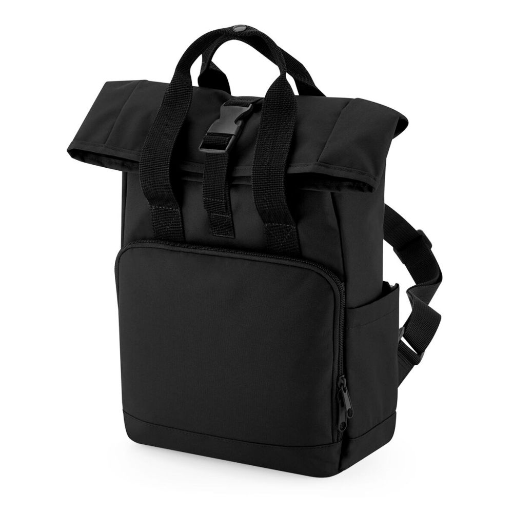 Bagbase Recycled Mini Twin Handle Roll-Top Backpack BG118S