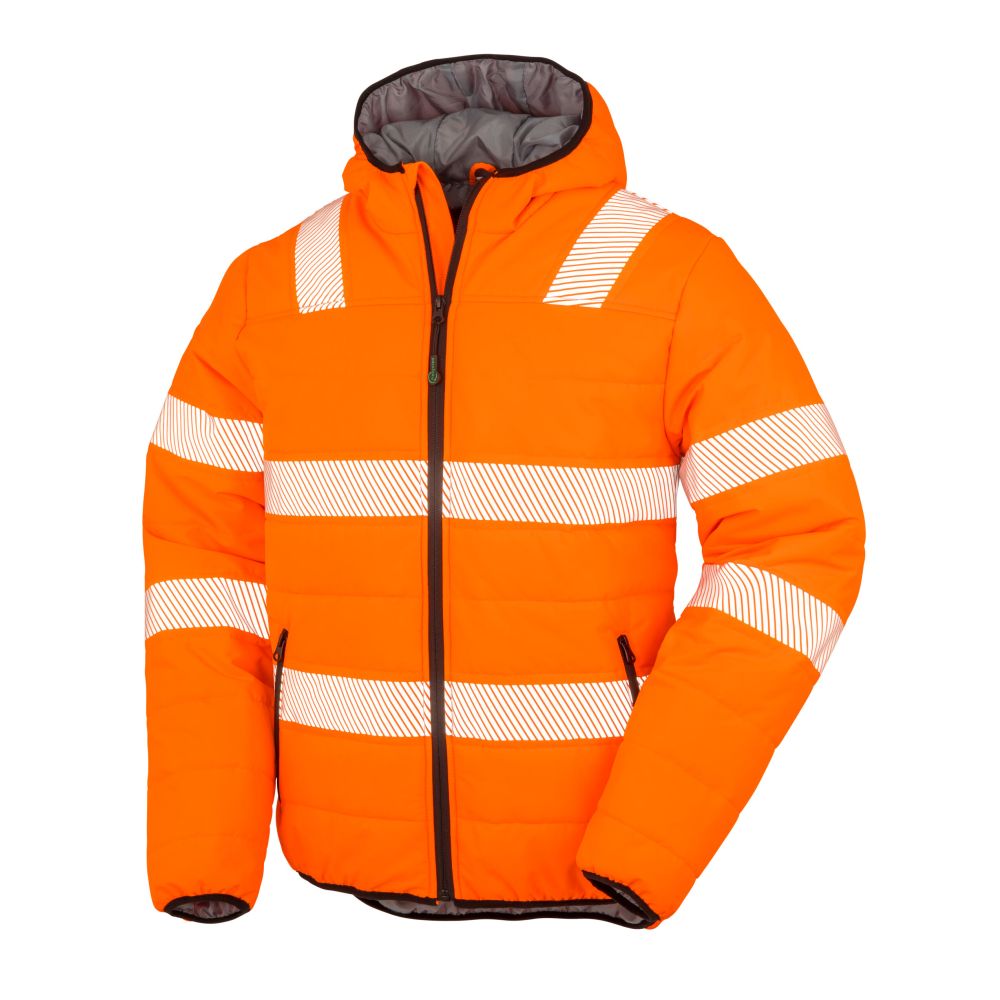 Result Genuine Recycled Recycled Ripstop Padded Safety Jacket R500X