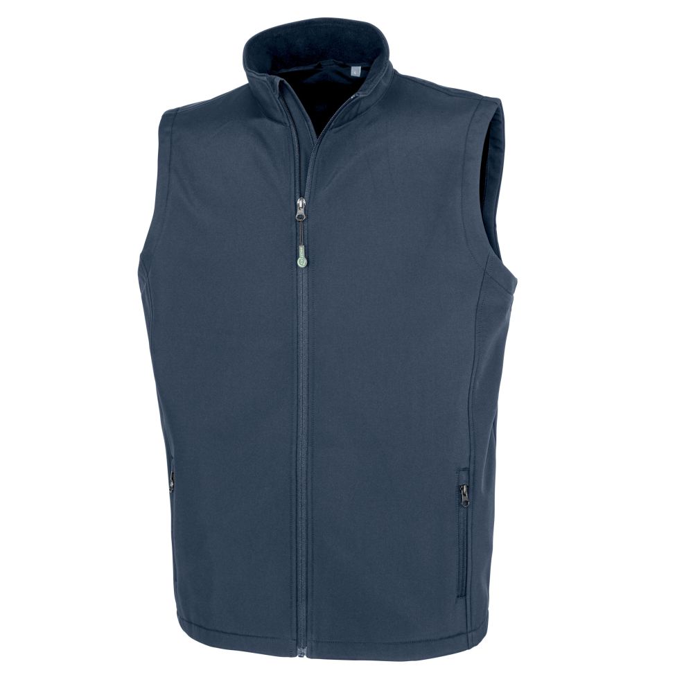 Result Genuine Recycled Men's Recycled 2-Layer Printable Softshell Bodywarmer R902M