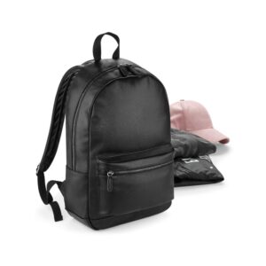 Bagbase Faux Leather Fashion Backpack BG255