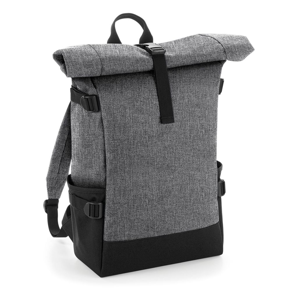 Bagbase Block Roll-Top Backpack BG858