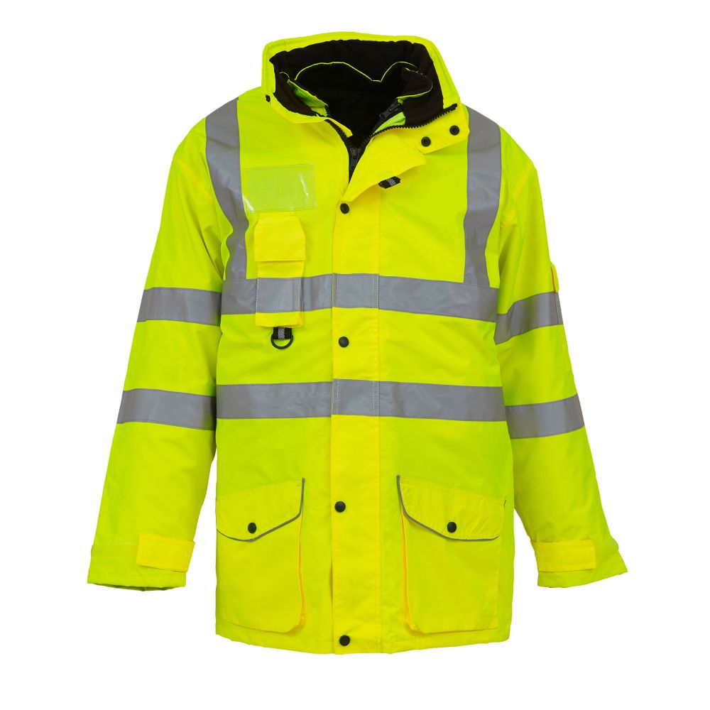 Yoko Hi-Vis Multi-Function 7-in-1 Jacket HVP711