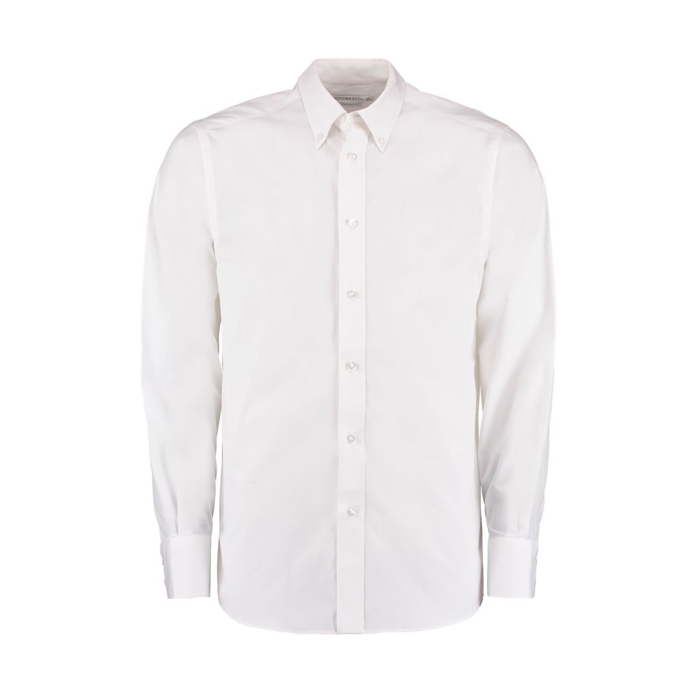 Kustom Kit Tailored Fit Long Sleeve City Shirt KK386