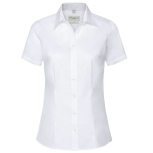 Russell Collection Ladies' Short Sleeve Tailored Coolmax® Shirt R973F