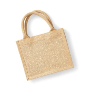 Westford Mill Shimmer Jute Mini Gift Bag W431