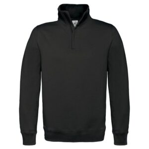 B&C Collection ID.004 Cotton Rich 1/4 Zip Sweat WUI22