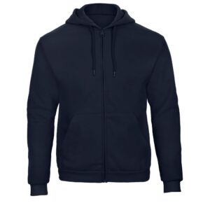 B&C Collection Unisex ID.205 50/50 Hooded Full Zip Sweat WUI25