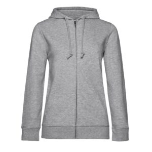B&C Collection Inspire Zipped Hood Women WW36B