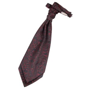 DQT Swirl Pre-Tied Ruche Cravat Adult