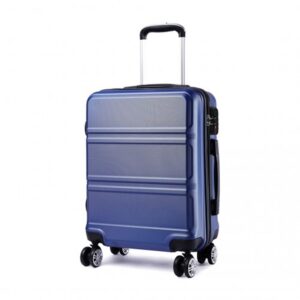 Kono ABS Sculpted Horizontal Design 20 Inch Cabin Luggage K1871-1L NY 20